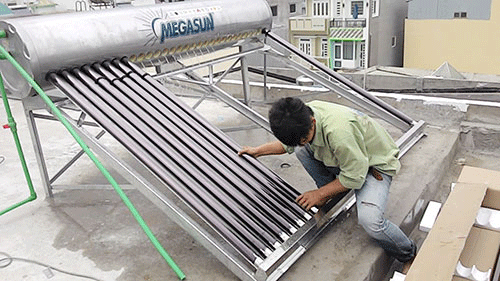 Sửa chữa máy nước nóng năng lượng mặt trời tại Hải Phòng