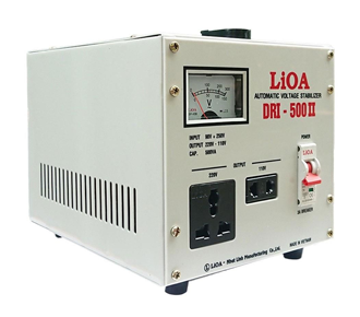Ổn áp Lioa DRI 500 II dải 90V đến 250V