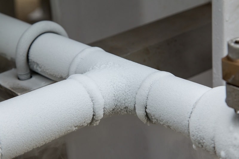 Cách xử lý đường ống nước bị đóng băng