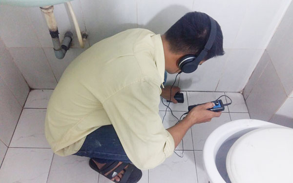 Siêu âm đường ống nước hộ gia đình tại Hải Phòng 