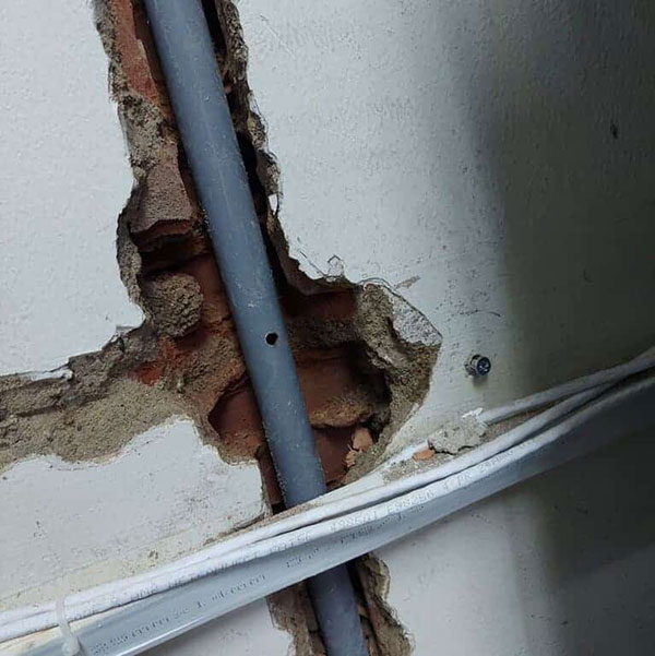 Những tác động tiêu cực khi đường ống nước âm tường bị rò rỉ